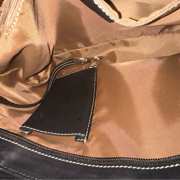 _Fortuna Valentino double handle animal print shoulder bag leather size 7H X 13L - Picture 16 of 16